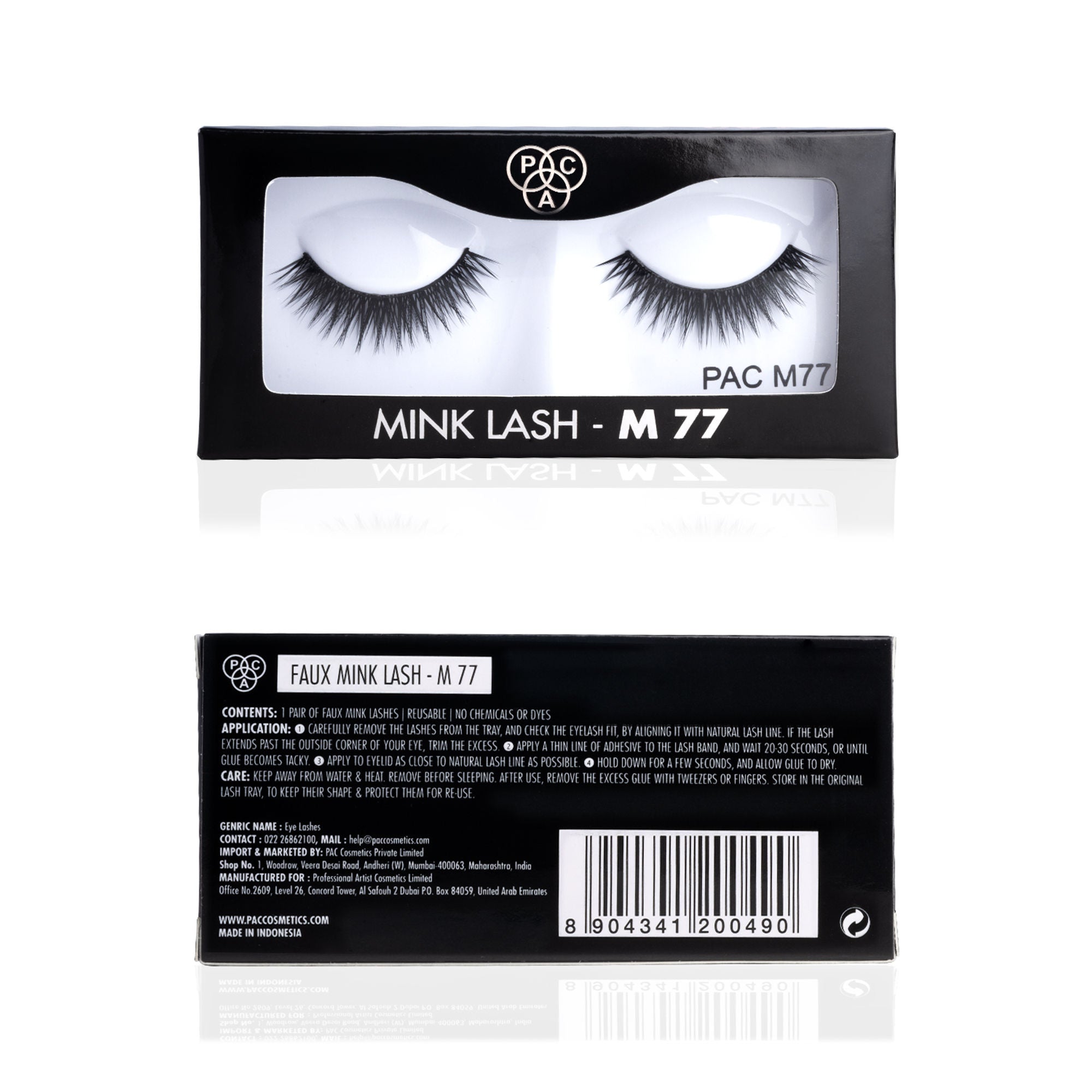 PAC Studio Faux Mink Lash - M77 - Distacart