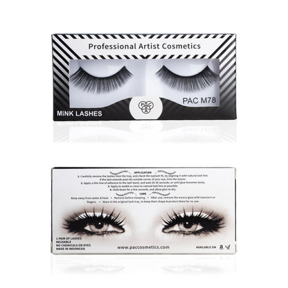 PAC Studio Faux Mink Lash - M78 - Distacart