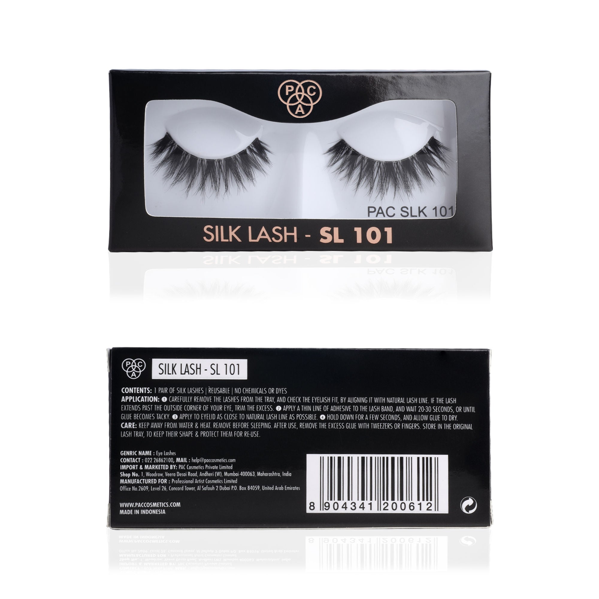 PAC Studio Silk Lash - SL101 - Distacart