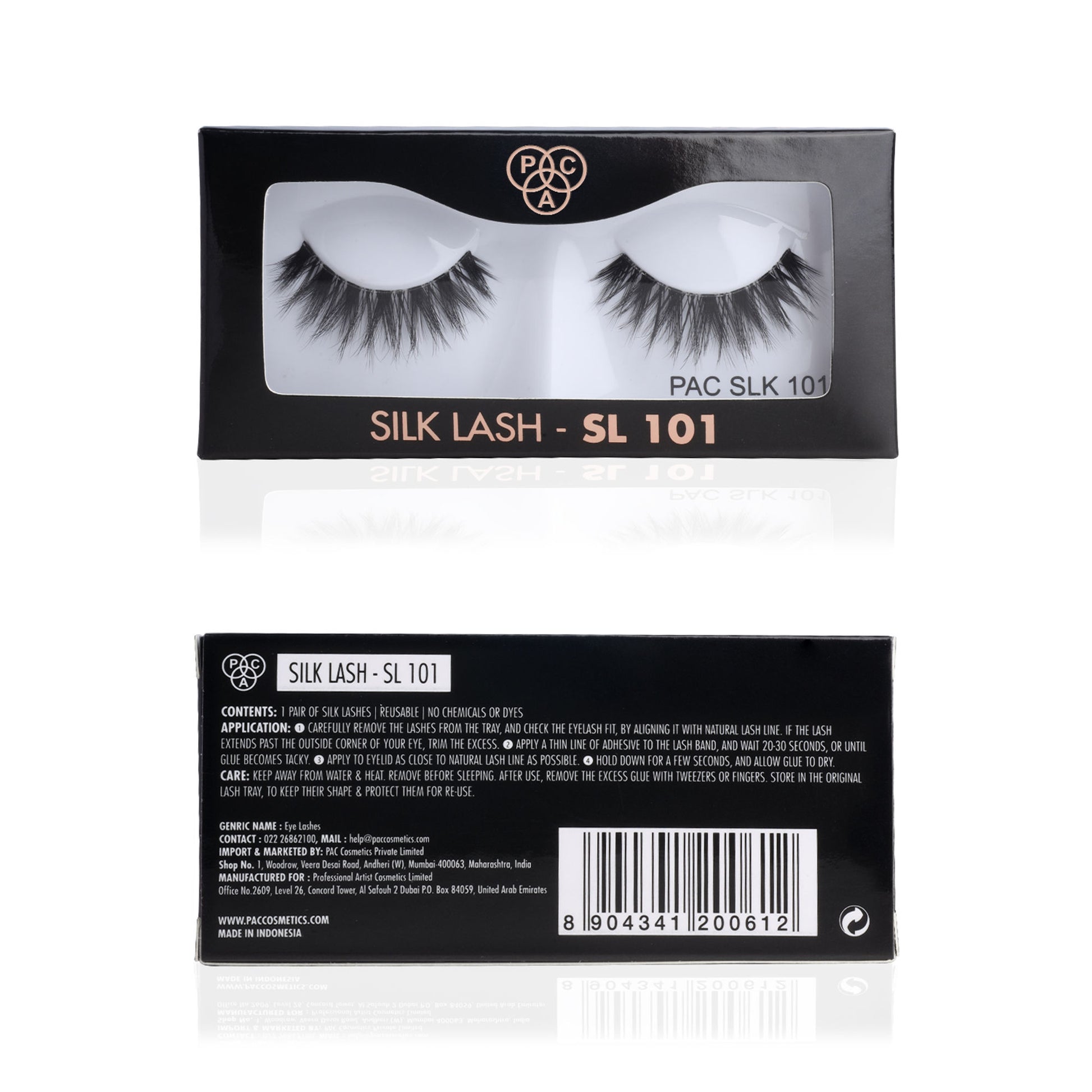 PAC Studio Silk Lash - SL101 - Distacart