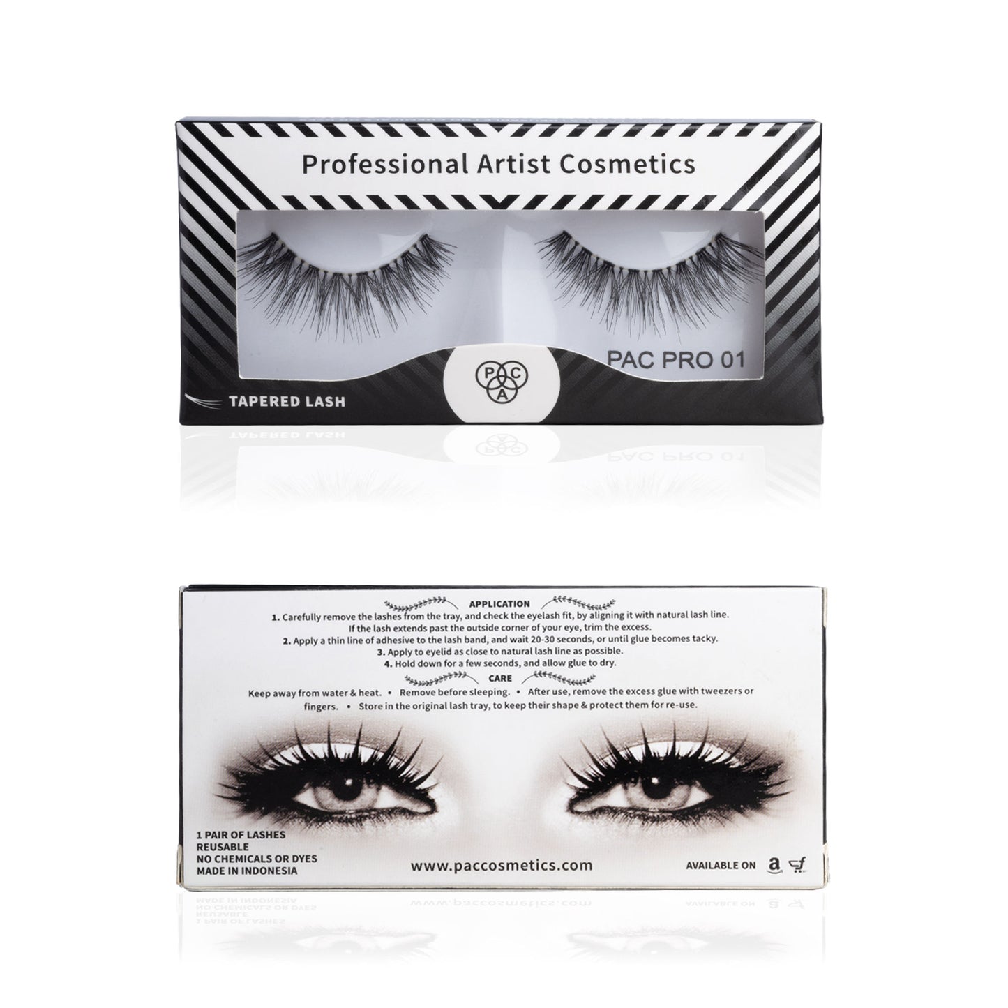PAC Studio PRO Tapered Lash - PRO01 - Distacart