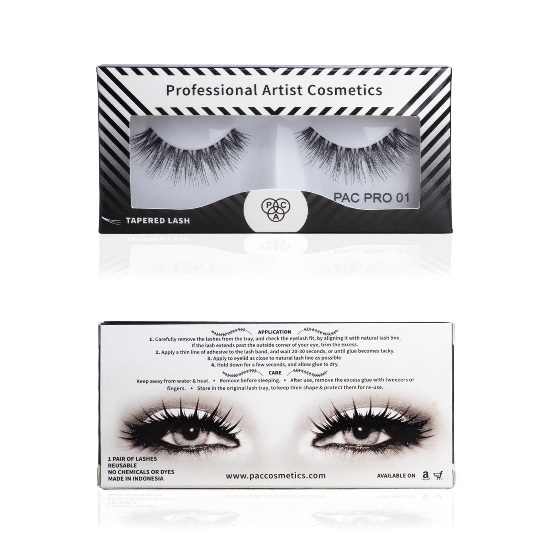 PAC Studio PRO Tapered Lash - PRO01 - Distacart