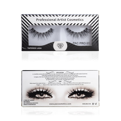 PAC Studio PRO Tapered Lash - PRO01 - Distacart