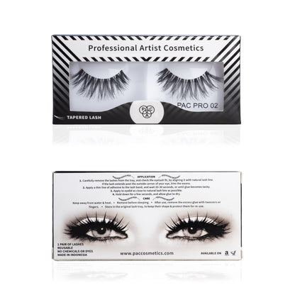 PAC Studio PRO Tapered Lash - PRO02 - Distacart