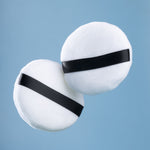 Thumbnail for PAC Studio Medium Cotton Round Puff - White 2 Pc