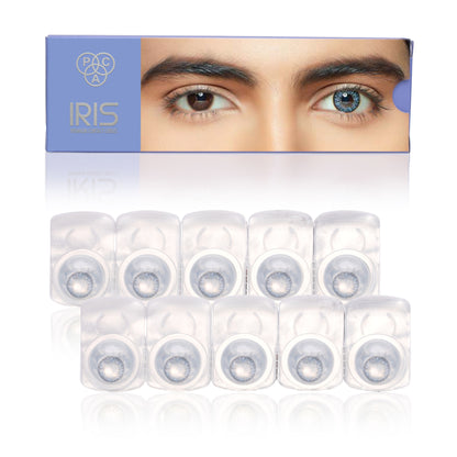 PAC Studio IRIS Premium Contact Lenses - Blue - Distacart