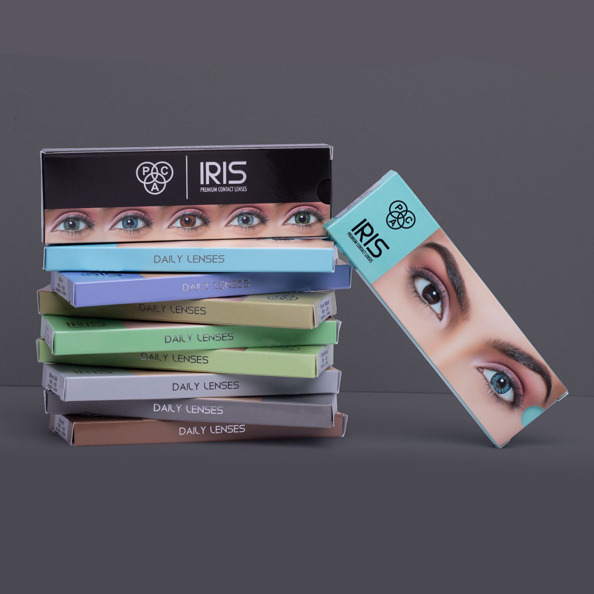 PAC Studio IRIS Premium Contact Lenses - Blue - Distacart