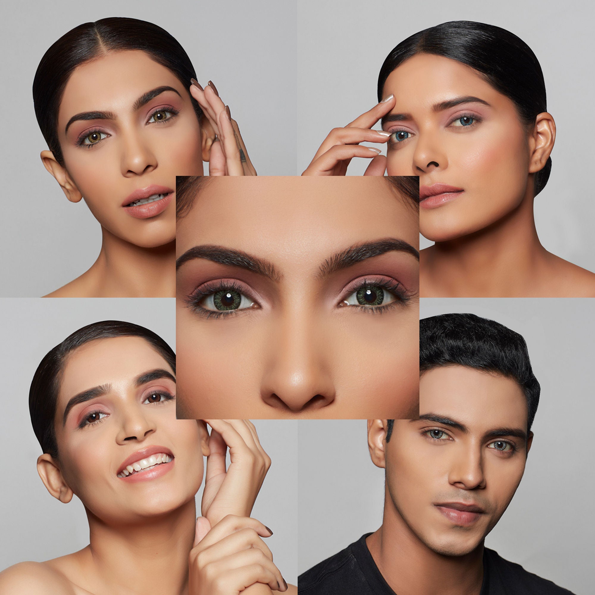 PAC Studio IRIS Premium Contact Lenses Mix - Comfortable Natural Looking, 1 Day Wear, Non-Irritating - Distacart