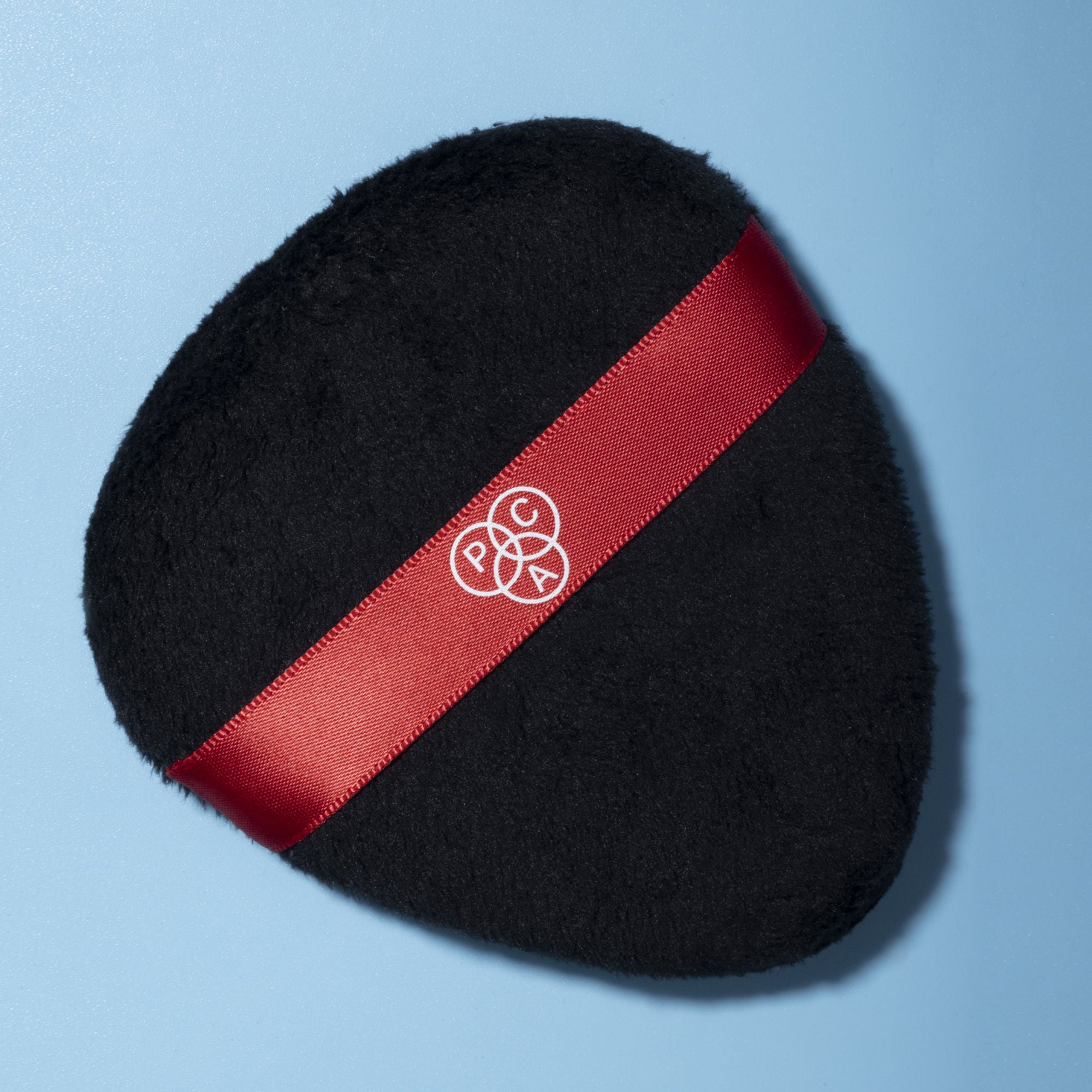 PAC Studio Power Puff Black - Large Size, 99% Soft Micro Fibre, Comes with a Pouch, Less Product Wastage