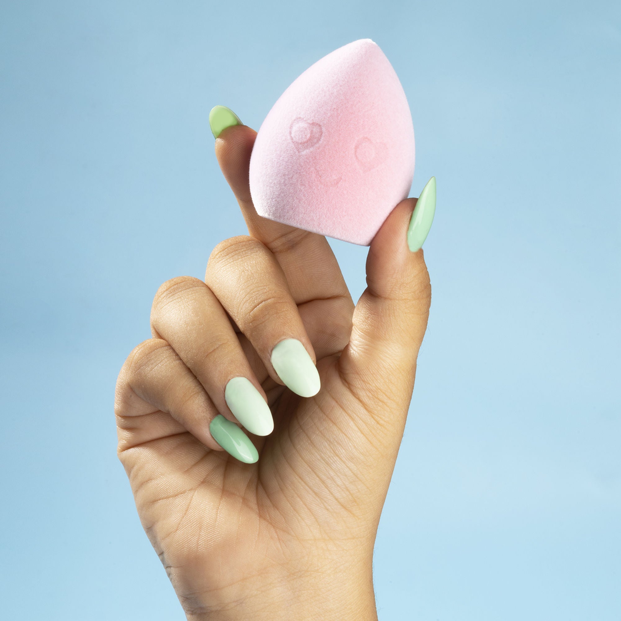 PAC Studio Mrs Bounce Microfiber Velvet Makeup Sponge Pink - Distacart