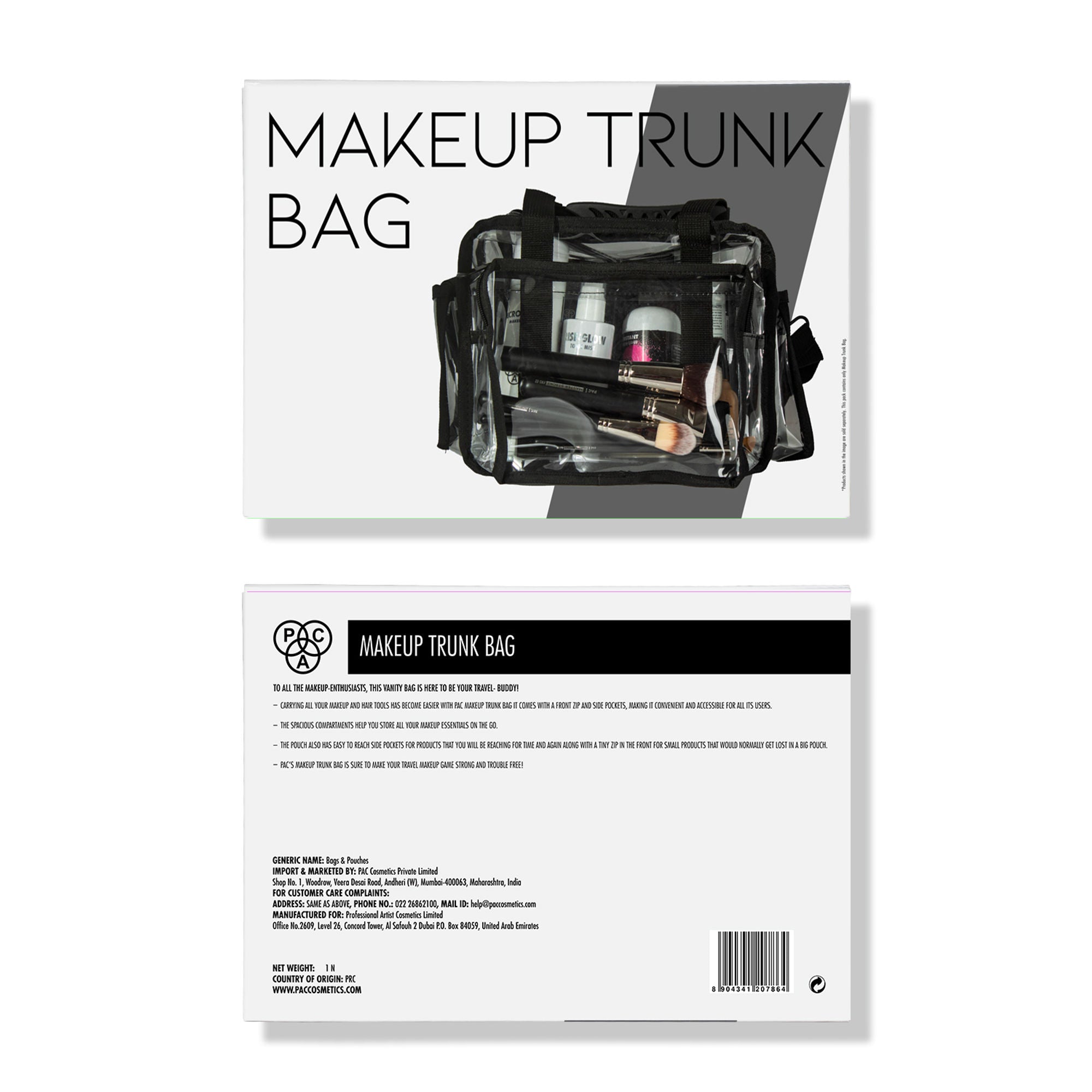 PAC Studio Makeup Trunk Bag