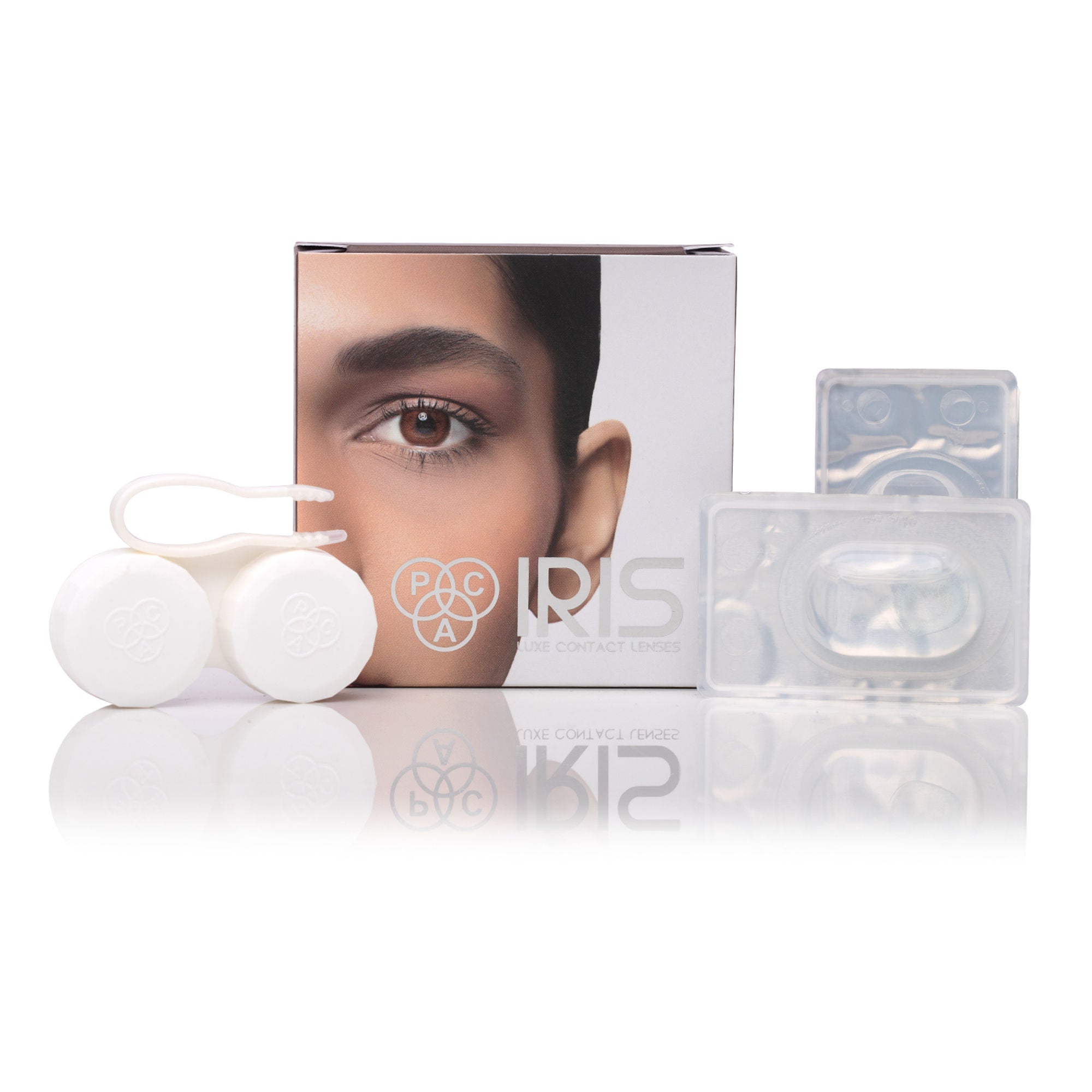 PAC Studio IRIS LUXE One Month Lenses - Amber - Distacart