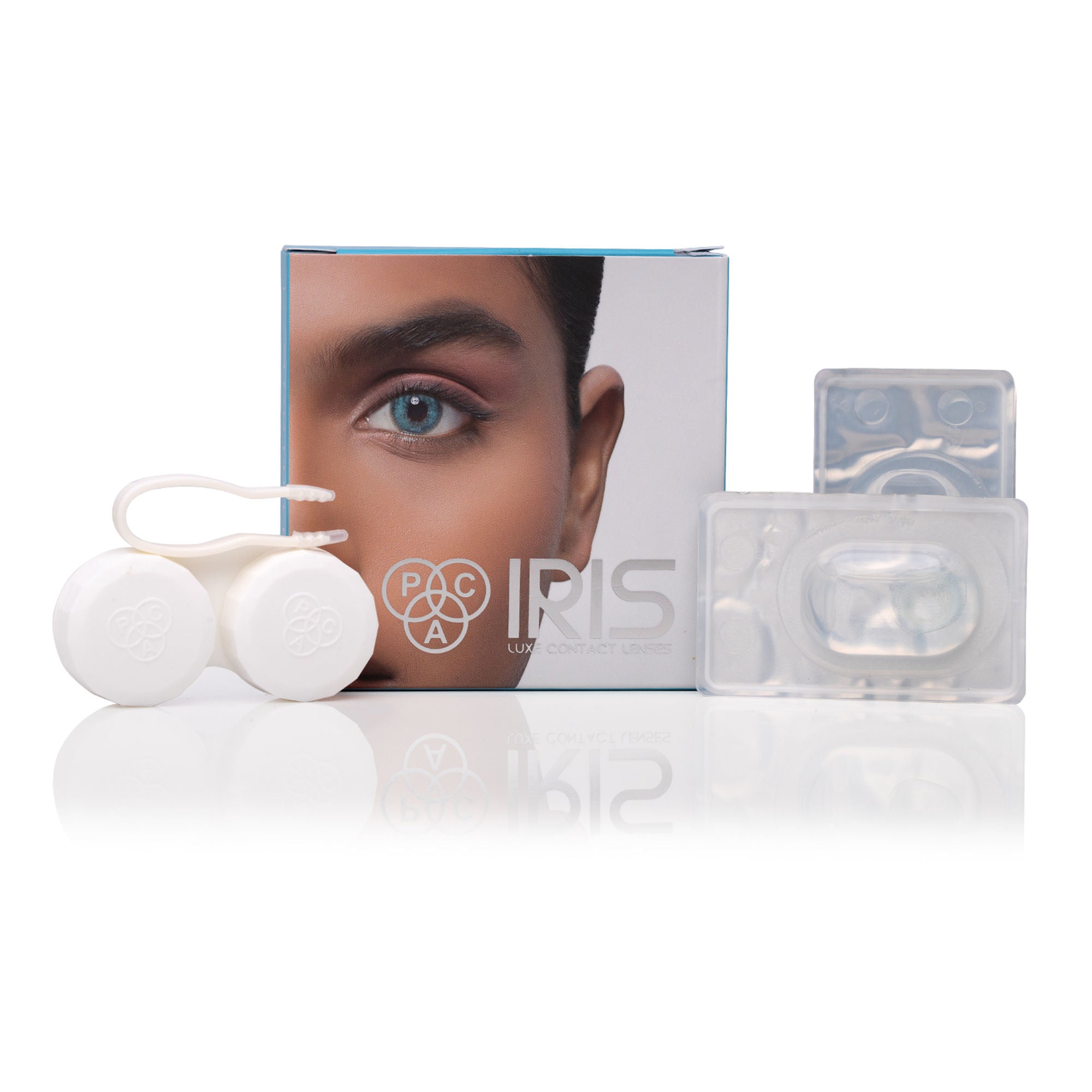 PAC Studio IRIS LUXE One Month Lenses - Pacific Opal - Distacart