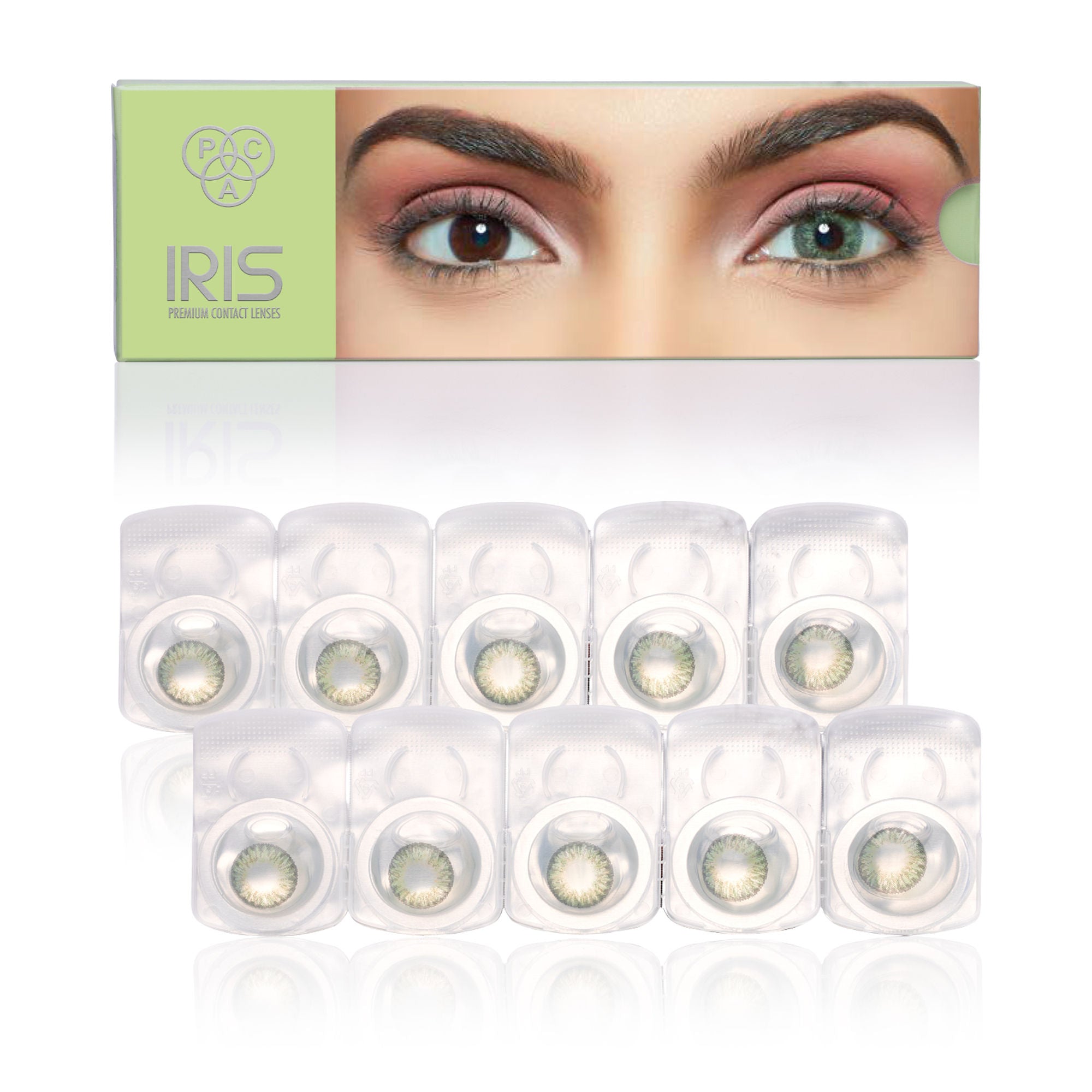 PAC Studio IRIS Premium Contact Lenses - 5 pair - Distacart