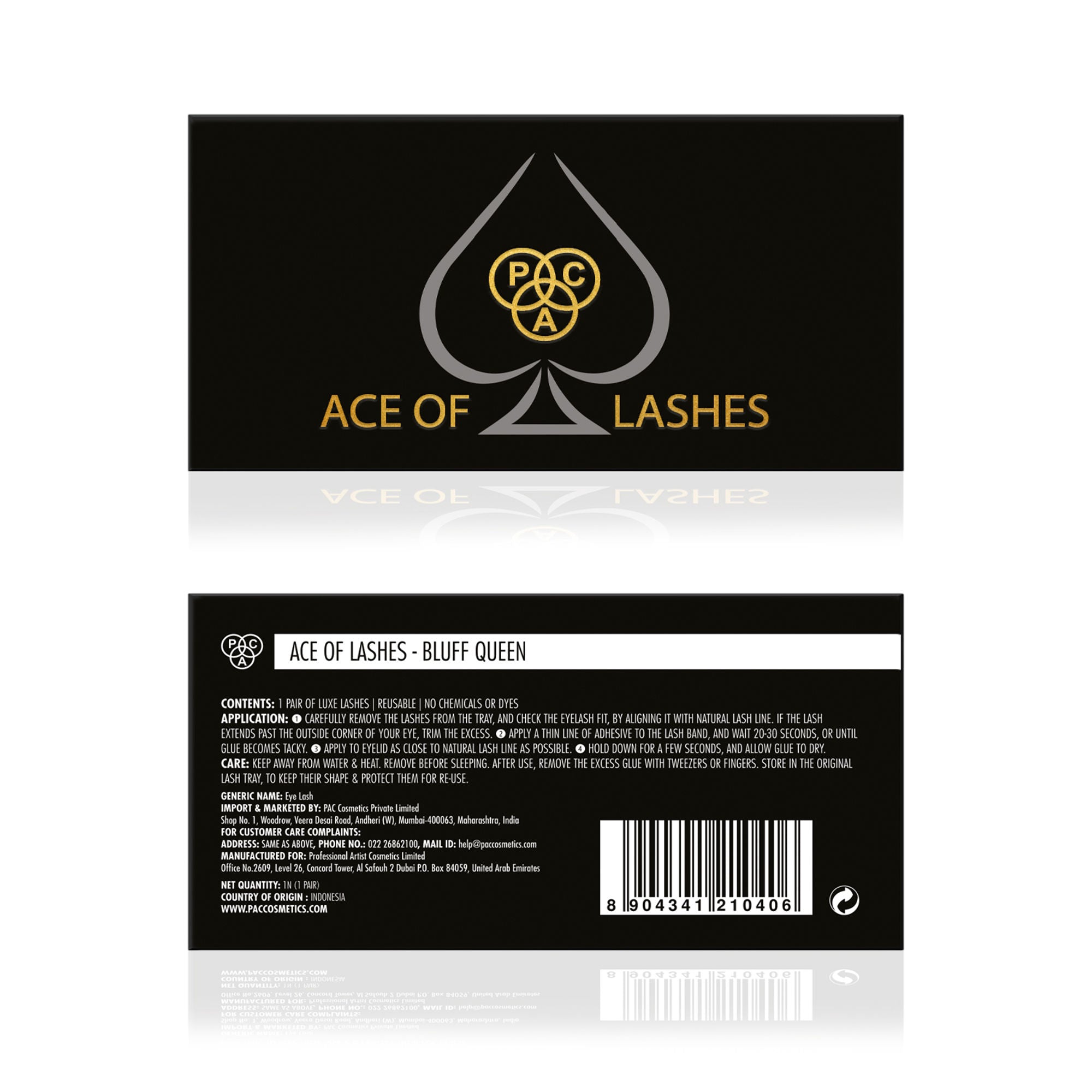 PAC Studio Ace Of Lashes - Bluff Queen - Distacart