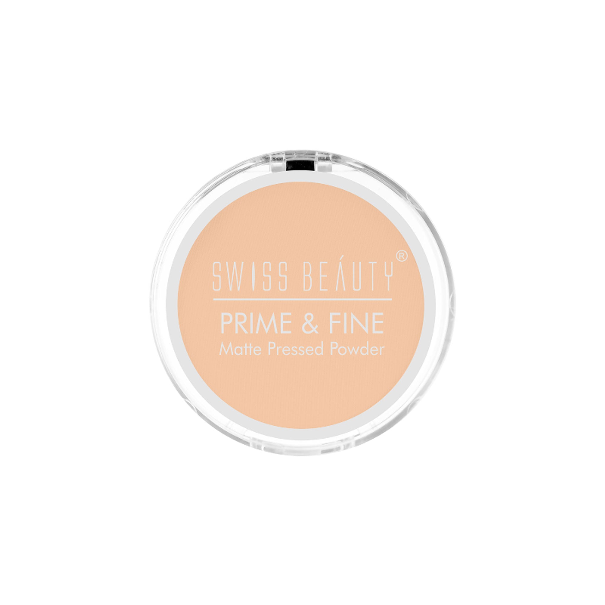 Swiss Beauty Prime & Fine Matte Pressed Powder - 2 Very Natural - Distacart