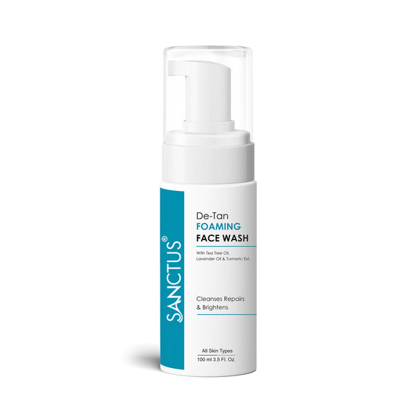 SANCTUS De-Tan Foaming Face Wash
