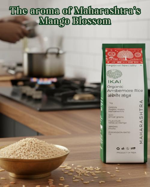 IKAI Organic Ambemore Rice - Distacart
