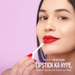 Thumbnail for Hilary Rhoda Matte Trap Liquid Lipstick - Rose Red 18 - Distacart