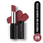 Thumbnail for Hilary Rhoda Power Stay Non Transfer Lipstick - Rose Taupe 05