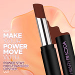 Thumbnail for Hilary Rhoda Power Stay Non Transfer Lipstick - Hazelnut 08 - Distacart