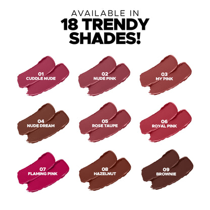 Hilary Rhoda Power Stay Non Transfer Lipstick - Rich Red 14 - Distacart