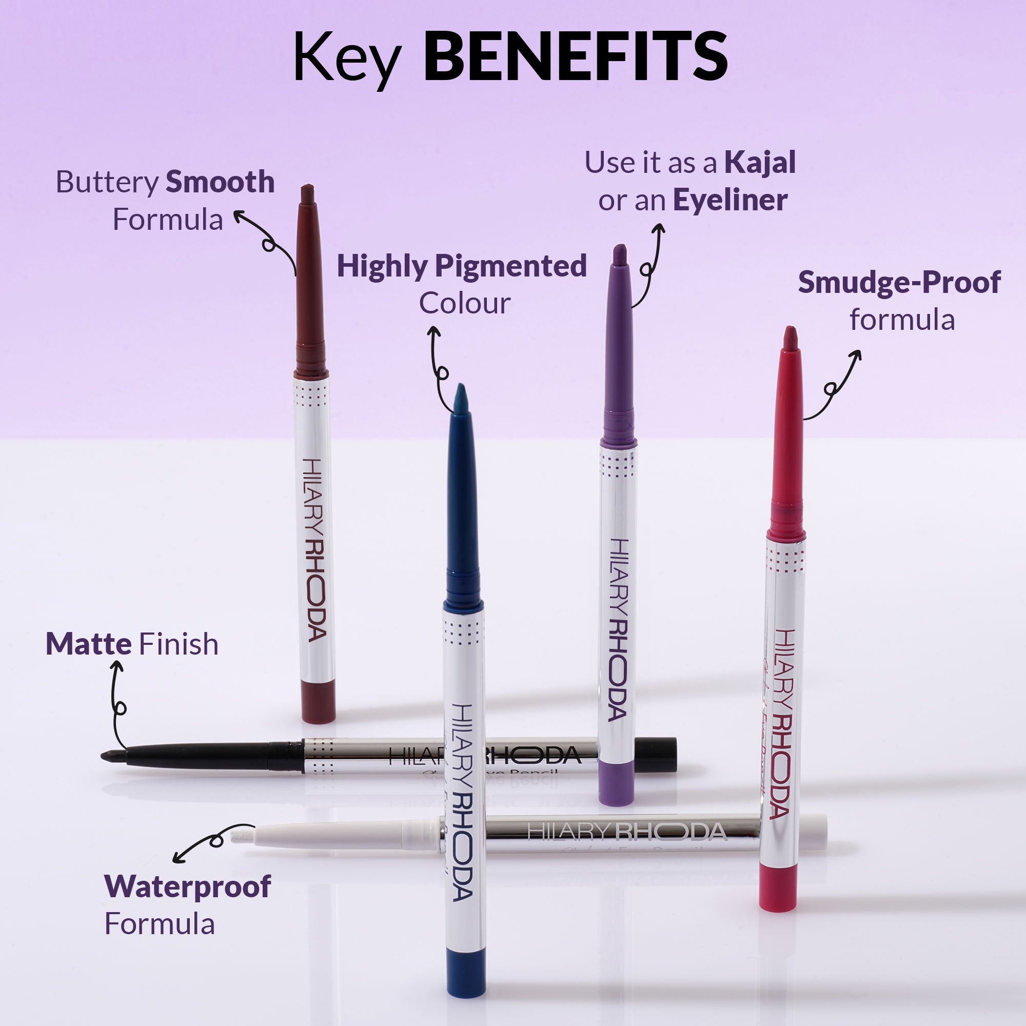 Hilary Rhoda Stroke It Eye Pencil - Simply Purple 04 - Distacart