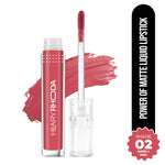 Thumbnail for Hilary Rhoda Power Of Matte Liquid Lipstick - Barely Pink 02