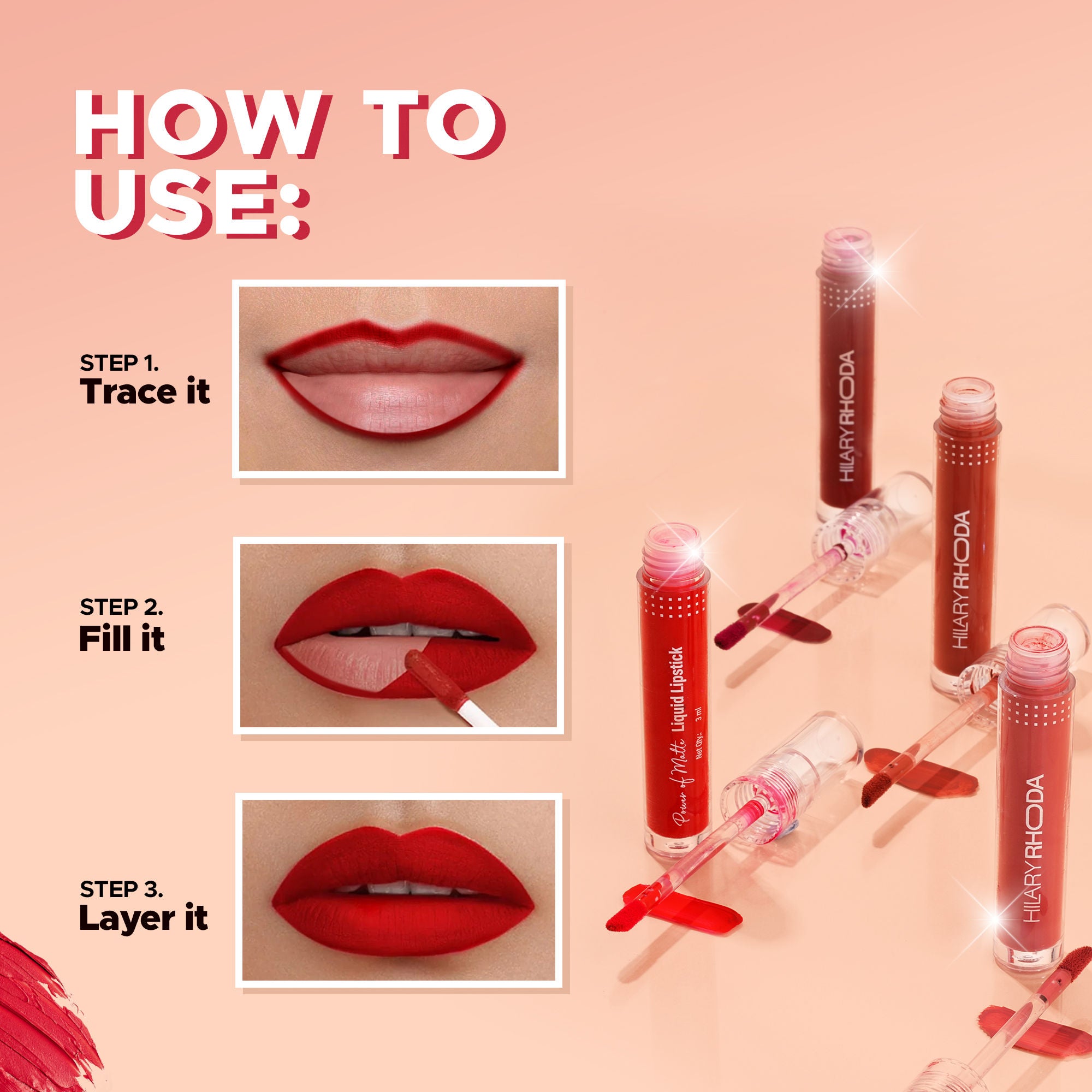 Hilary Rhoda Power Of Matte Liquid Lipstick - Old Rose 12 - Distacart