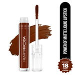 Thumbnail for Hilary Rhoda Power Of Matte Liquid Lipstick - Sweet Almond 18