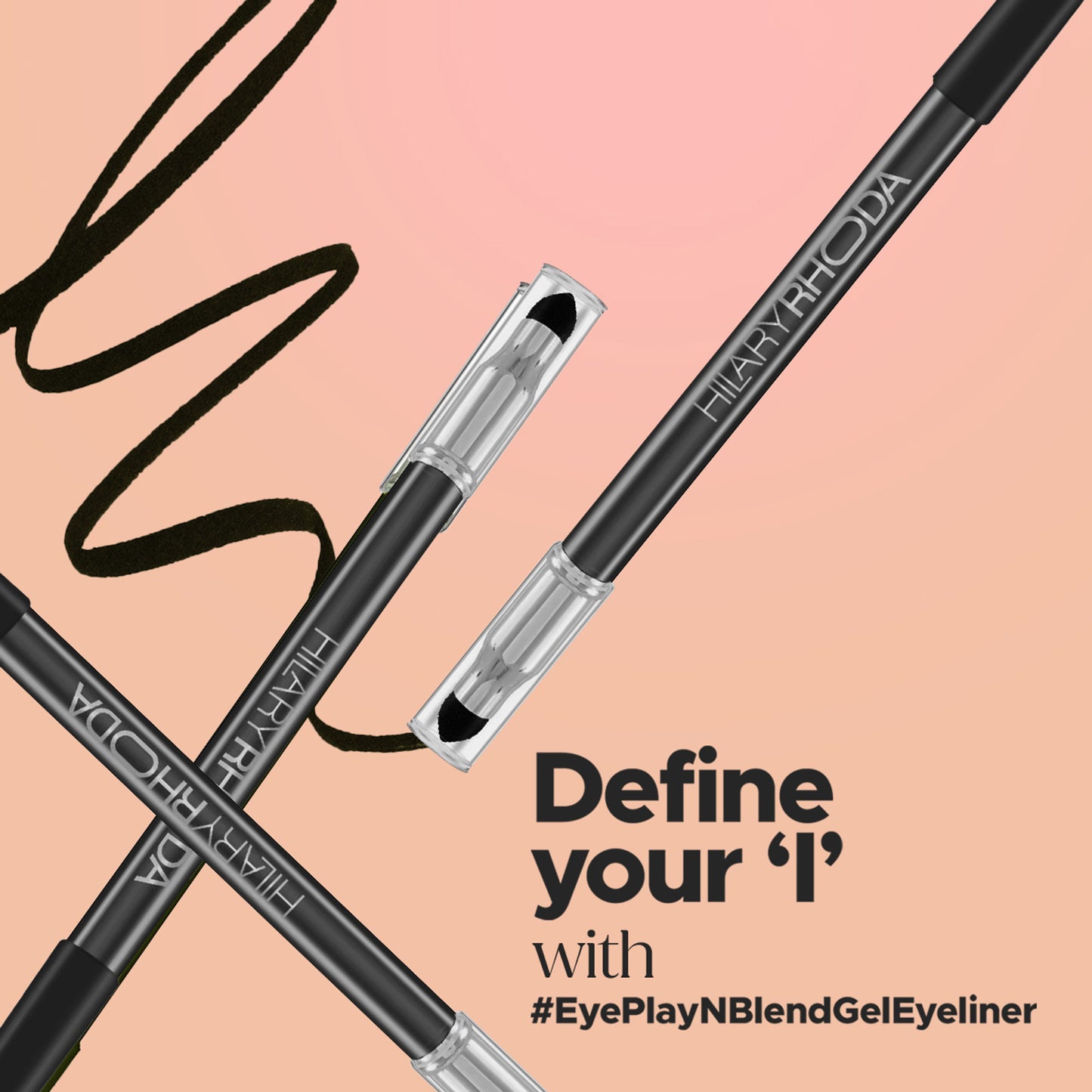 Hilary Rhoda Play N Blend Gel Eyeliner - Black 03 - Distacart
