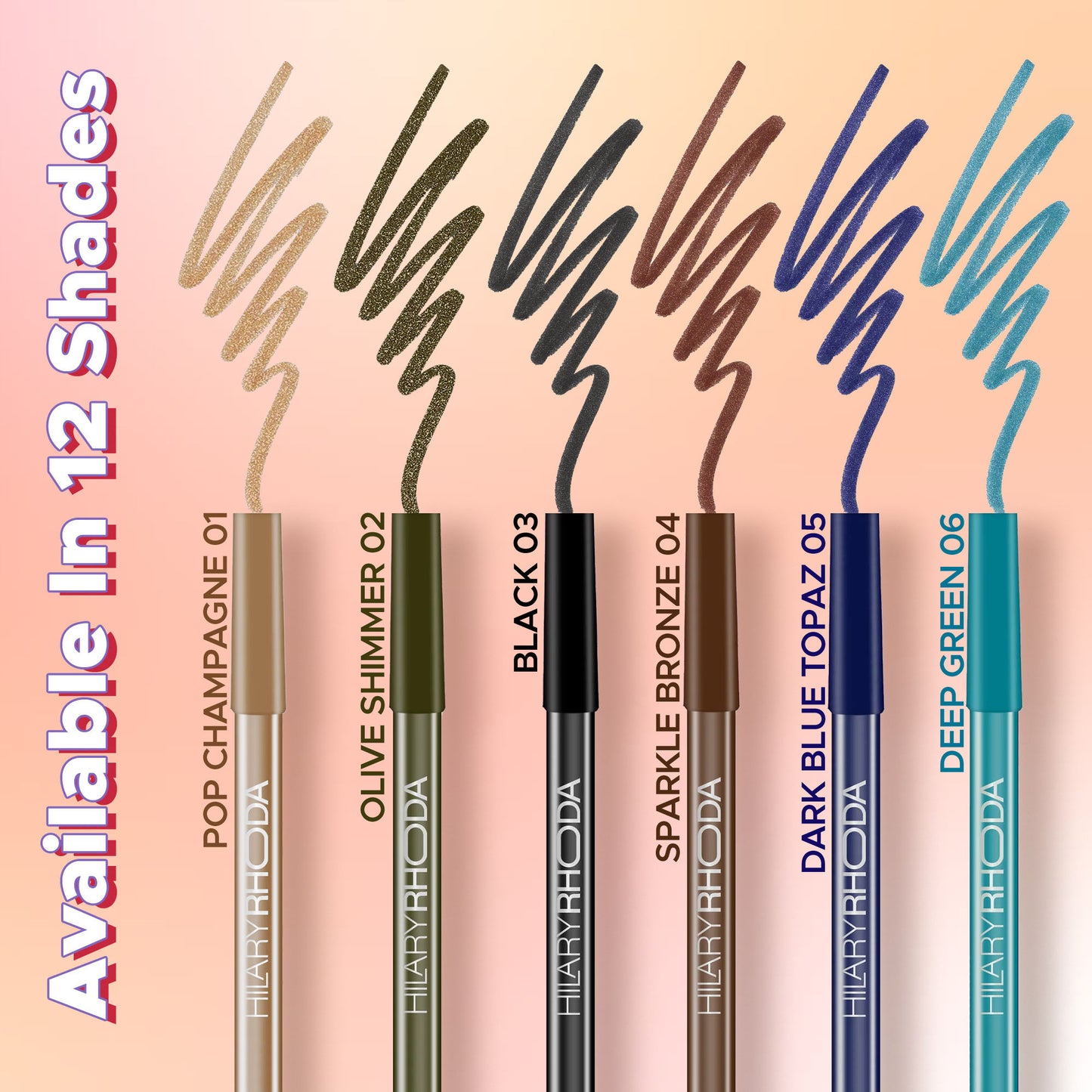 Hilary Rhoda Play N Blend Gel Eyeliner - Black 03 - Distacart