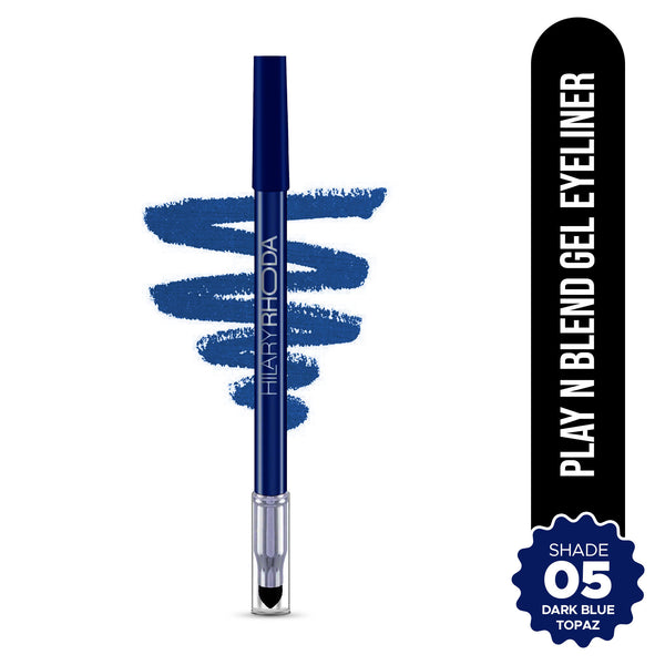 Hilary Rhoda Play N Blend Gel Eyeliner - Dark Blue Topaz 05