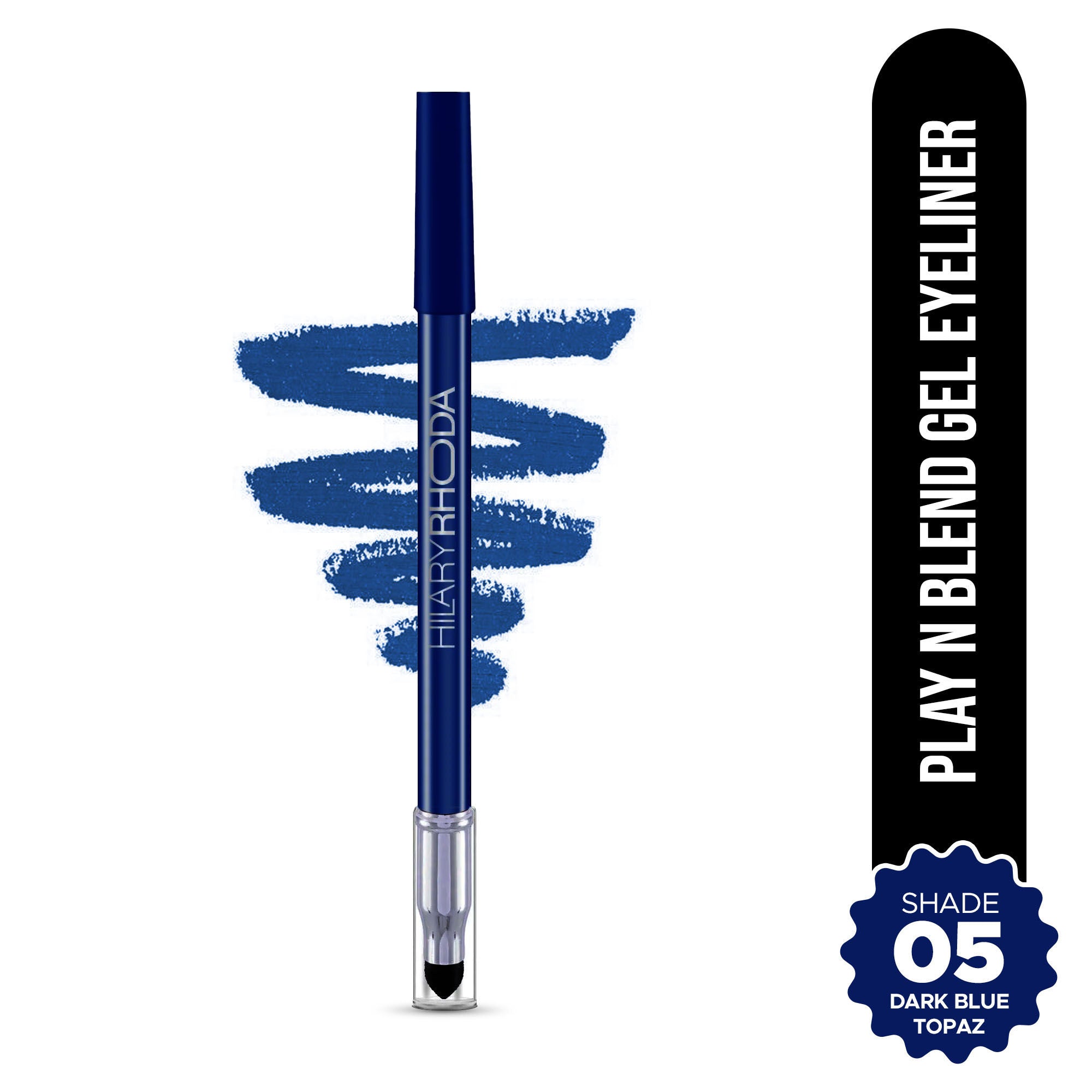 Hilary Rhoda Play N Blend Gel Eyeliner - Dark Blue Topaz 05