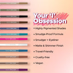 Thumbnail for Hilary Rhoda Play N Blend Gel Eyeliner - Dark Blue Topaz 05 - Distacart