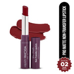 Thumbnail for Hilary Rhoda Pro Matte Non-Transfer Waterproof Lipstick - Nude Peach 02