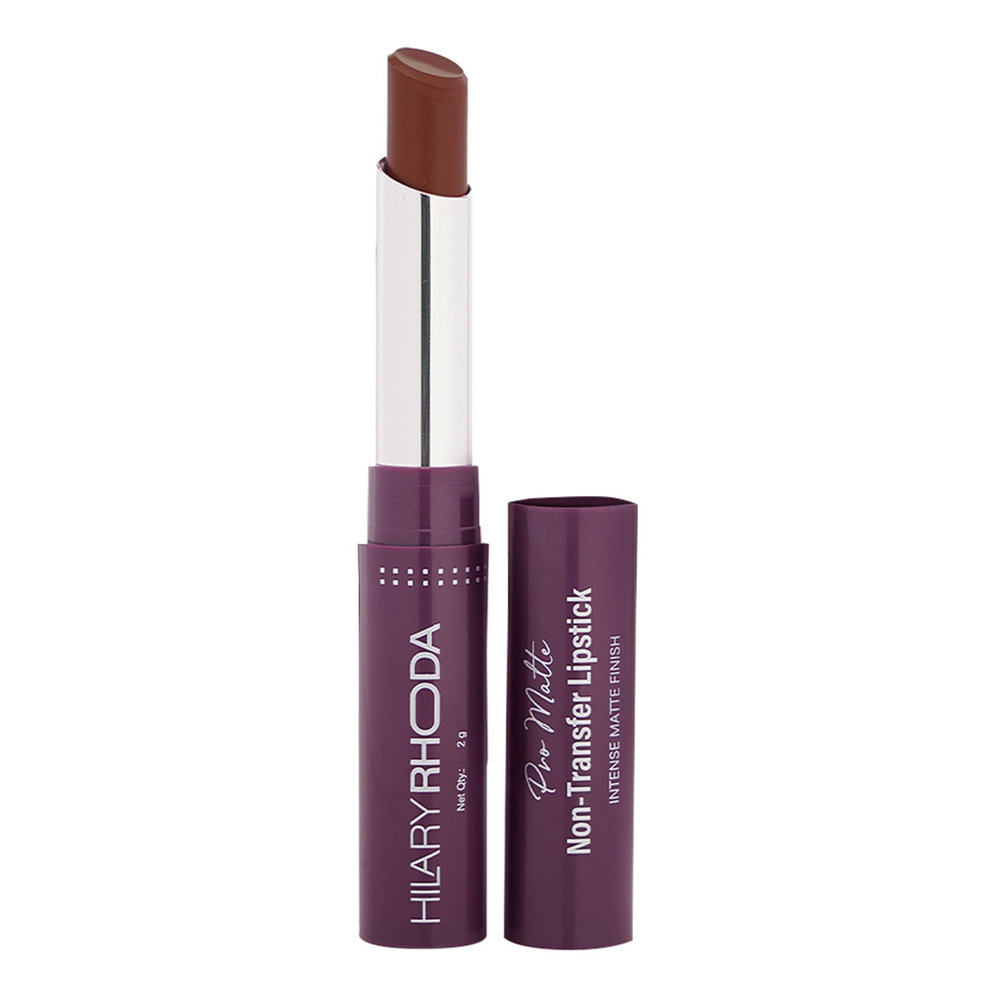 Hilary Rhoda Pro Matte Non-Transfer Waterproof Lipstick - Nude Brown 03 - Distacart