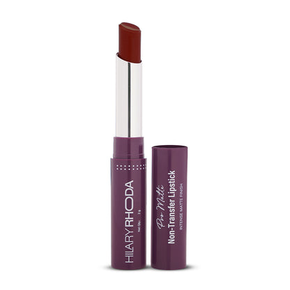 Hilary Rhoda Pro Matte Non-Transfer Waterproof Lipstick - Red Wine 20 - Distacart