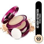 Thumbnail for Hilary Rhoda HD High-Definition Matte Pressed Powder - Buff Beige 03