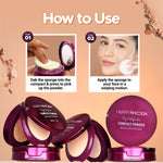 Thumbnail for Hilary Rhoda HD High-Definition Matte Pressed Powder - Buff Beige 03 - Distacart