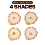 Thumbnail for Hilary Rhoda HD High-Definition Matte Pressed Powder - Sand 04 - Distacart