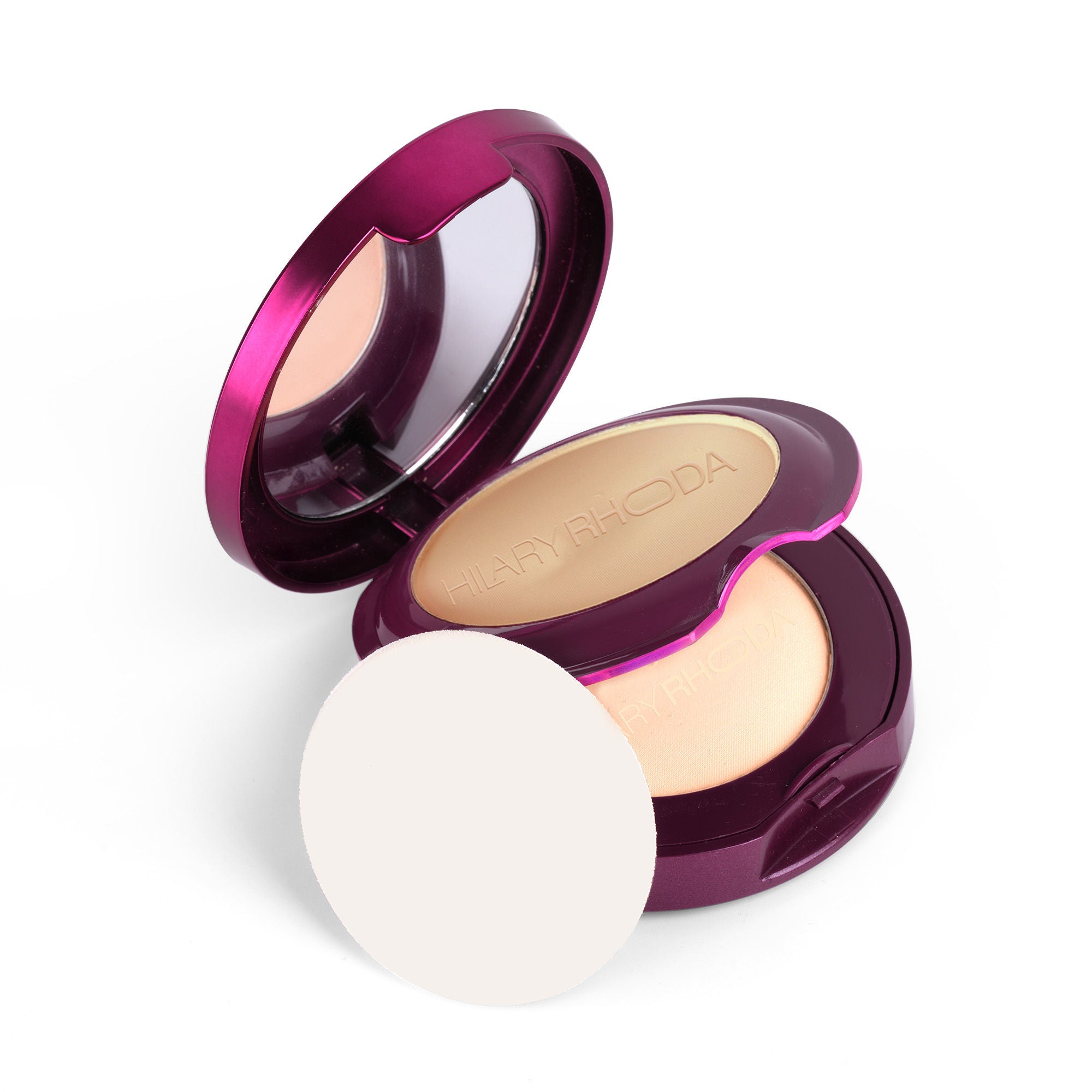 Hilary Rhoda HD High-Definition Matte Pressed Powder - Sand 04 - Distacart
