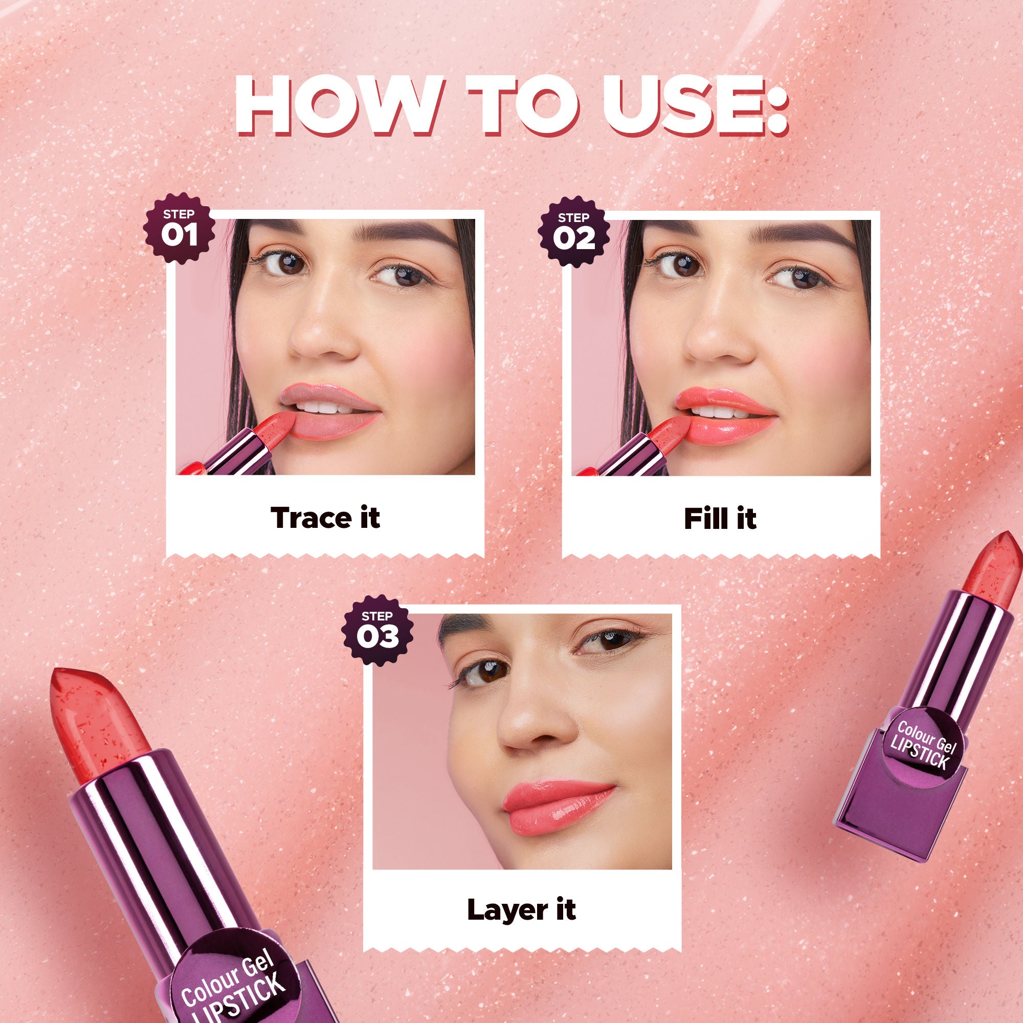 Hilary Rhoda Colour Gel Lipstick - 1 - Distacart