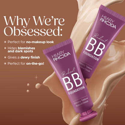 Hilary Rhoda Radiant Bb Foundation - Beige 02 - Distacart