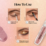 Thumbnail for Hilary Rhoda Showstopper Liquid Eyeshadow - Rose Gold 03 - Distacart
