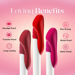 Thumbnail for Hilary Rhoda Matte Love Non Transfer Liquid Lipstick - Burgandy Flush 24 - Distacart