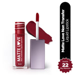 Thumbnail for Hilary Rhoda Matte Love Non Transfer Liquid Lipstick - My Maroon 22