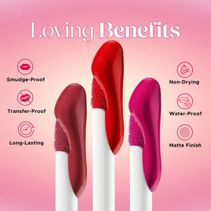 Hilary Rhoda Matte Love Non Transfer Liquid Lipstick - Cocoa 17 - Distacart