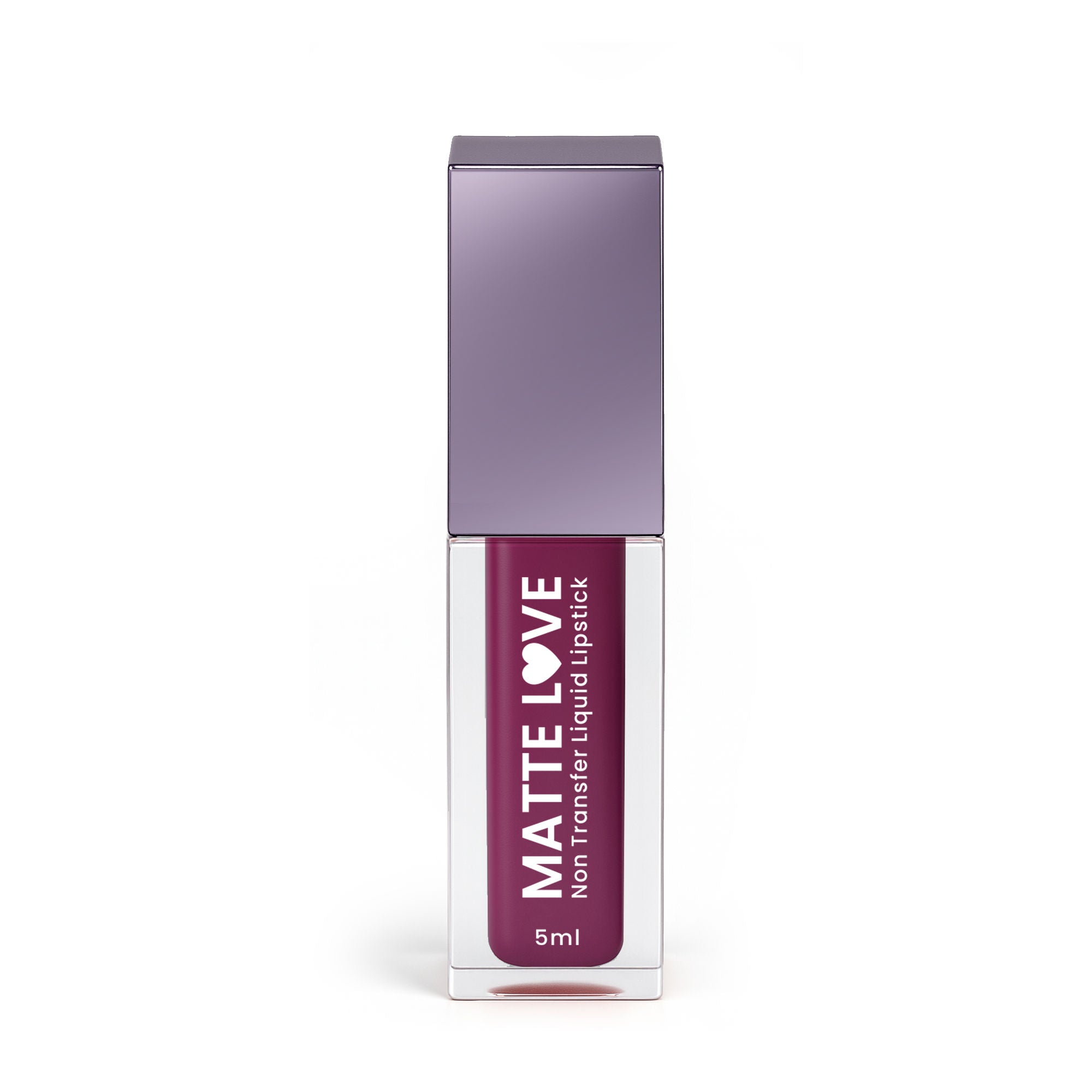Hilary Rhoda Matte Love Non Transfer Liquid Lipstick - Purple Forever 16 - Distacart