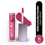 Thumbnail for Hilary Rhoda Matte Love Non Transfer Liquid Lipstick - Mouve Pink 11